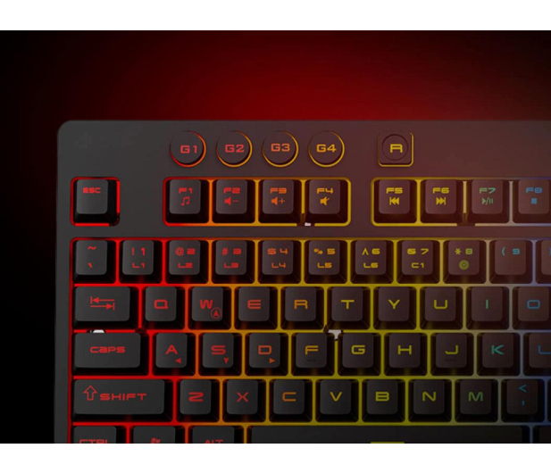 Rampage Simula RGB Makro czarna - 1370734 - zdjęcie 6